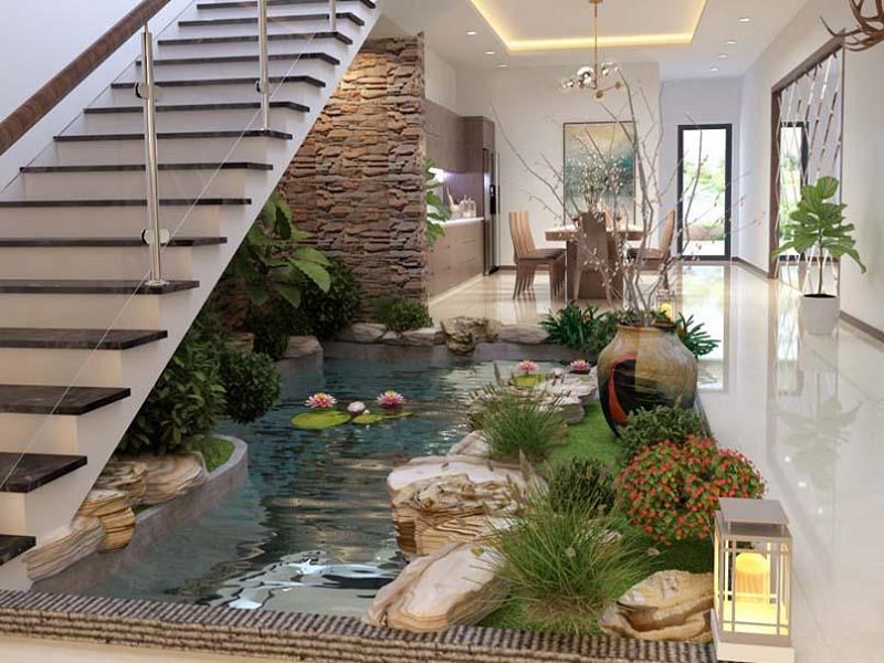 3 cách trang trí gầm cầu thang cực kỳ ấn tượng